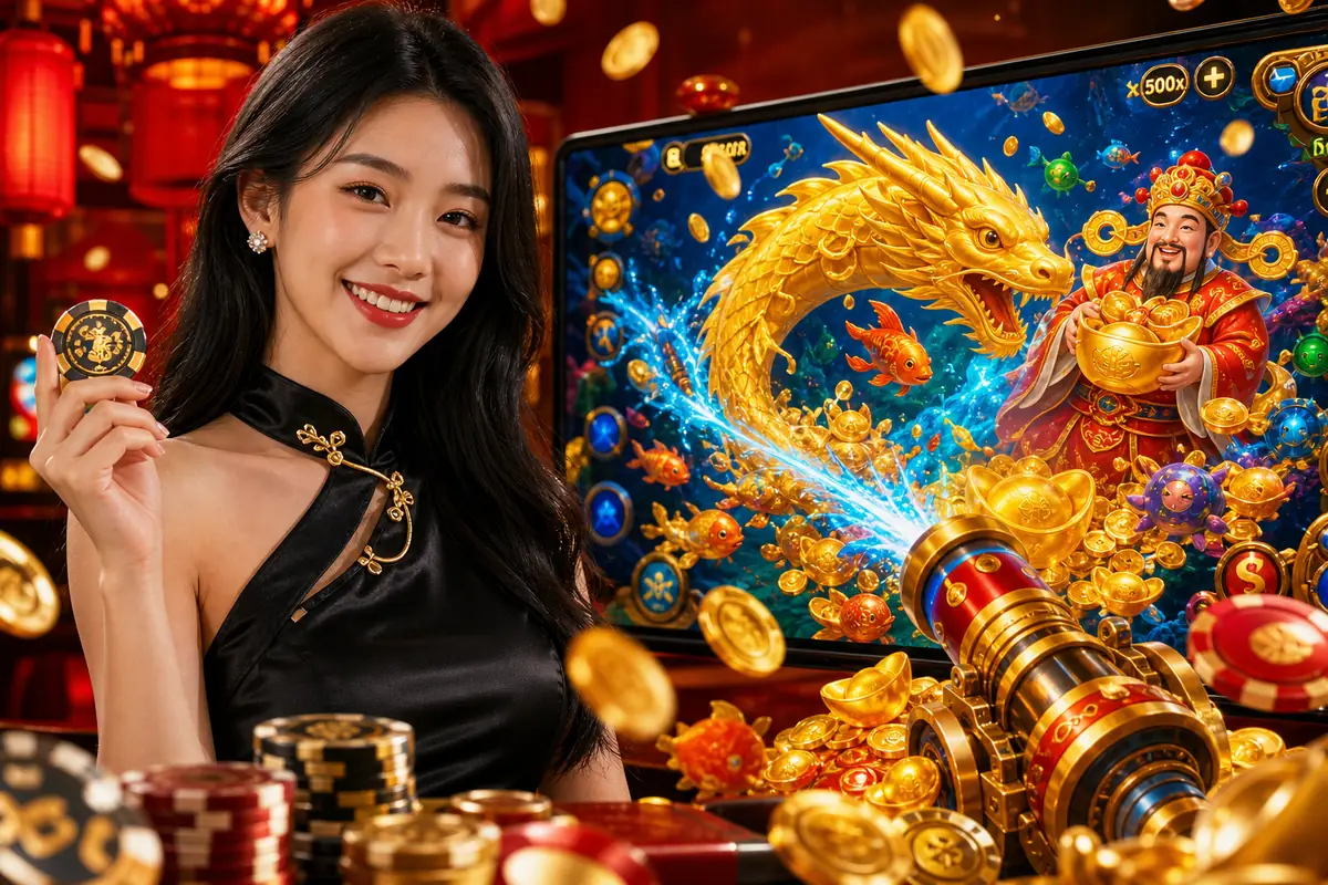 vcity88 Casino suasana live dealer baccarat meja